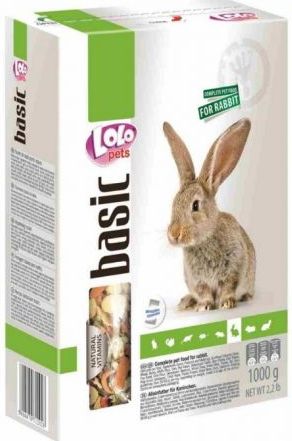 LOLO PETS Rabbit Food Complete. Полнорационный корм для кроликов